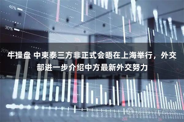 牛操盘 中柬泰三方非正式会晤在上海举行，外交部进一步介绍中方最新外交努力