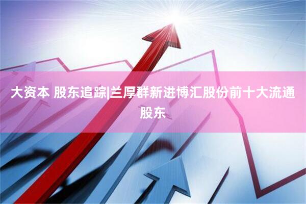 大资本 股东追踪|兰厚群新进博汇股份前十大流通股东